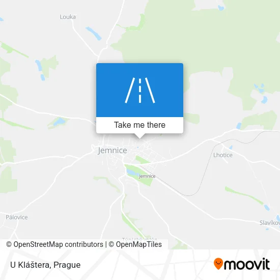 Карта U Kláštera