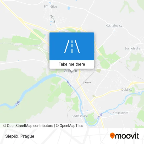 Карта Slepičí