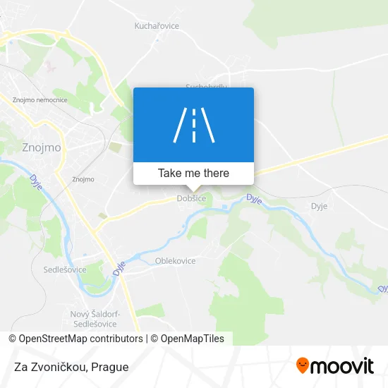 Карта Za Zvoničkou