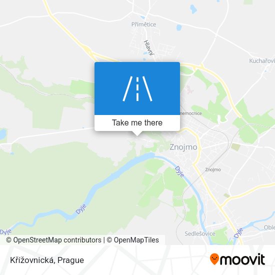 Křížovnická map