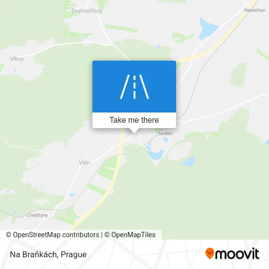 Карта Na Braňkách