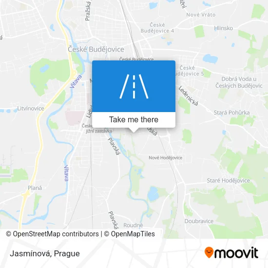 Карта Jasmínová
