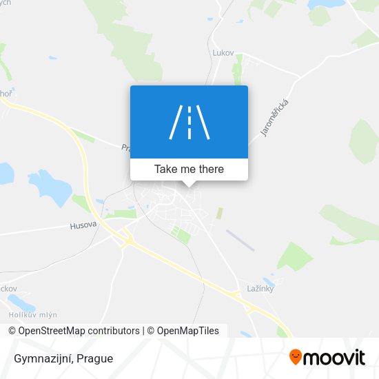 Gymnazijní map