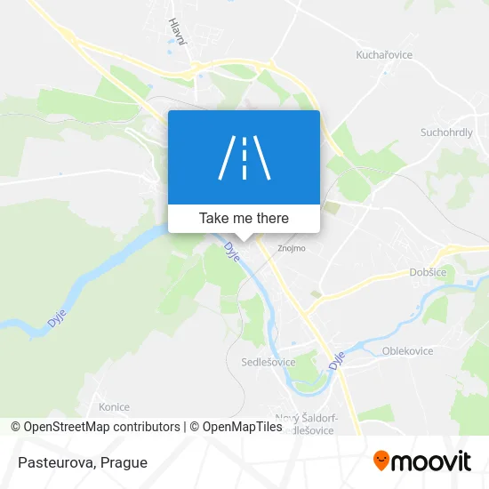 Карта Pasteurova