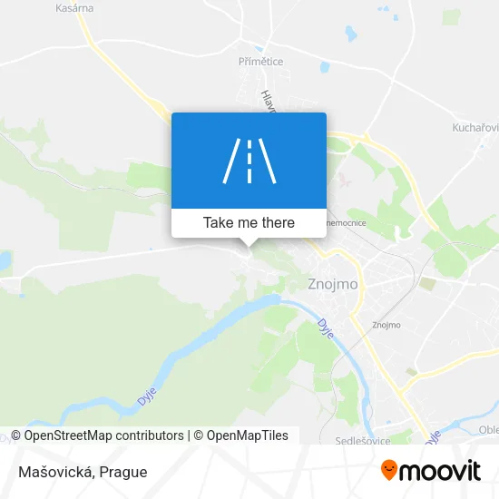 Карта Mašovická