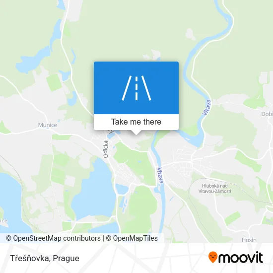 Карта Třešňovka