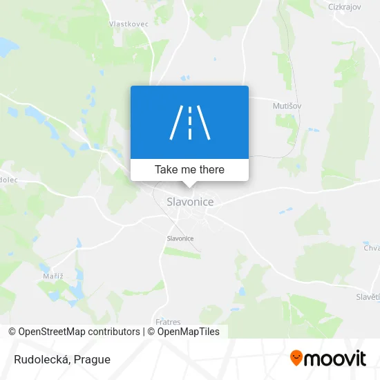 Карта Rudolecká