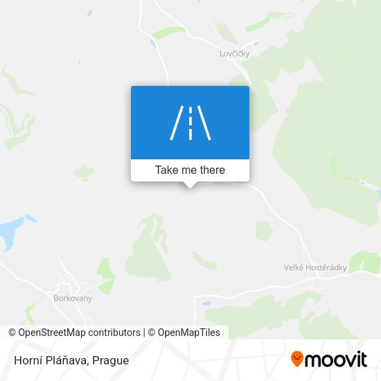 Horní Pláňava map
