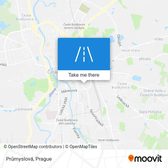 Карта Průmyslová
