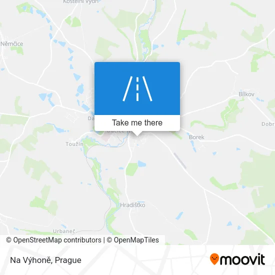 Карта Na Výhoně