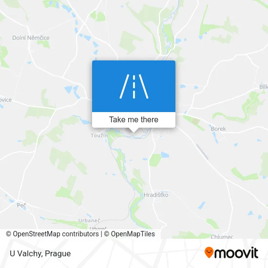 Карта U Valchy