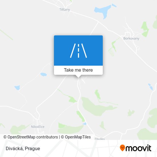 Карта Divácká