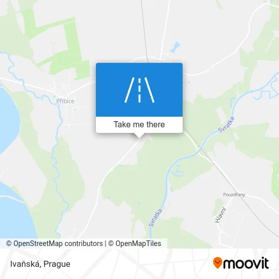 Карта Ivaňská