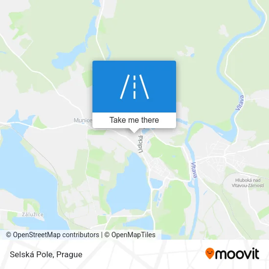 Карта Selská Pole