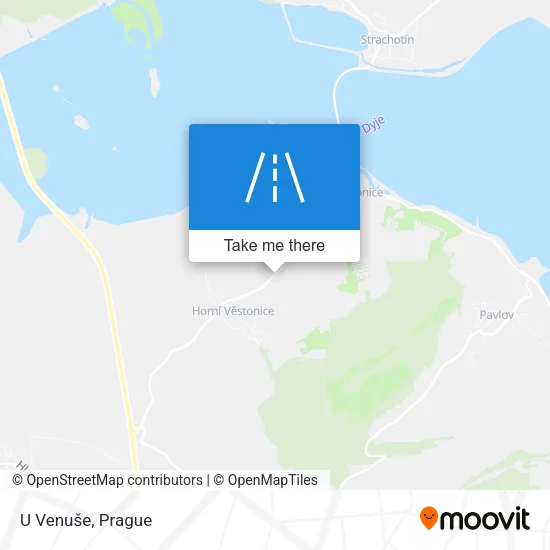 Карта U Venuše