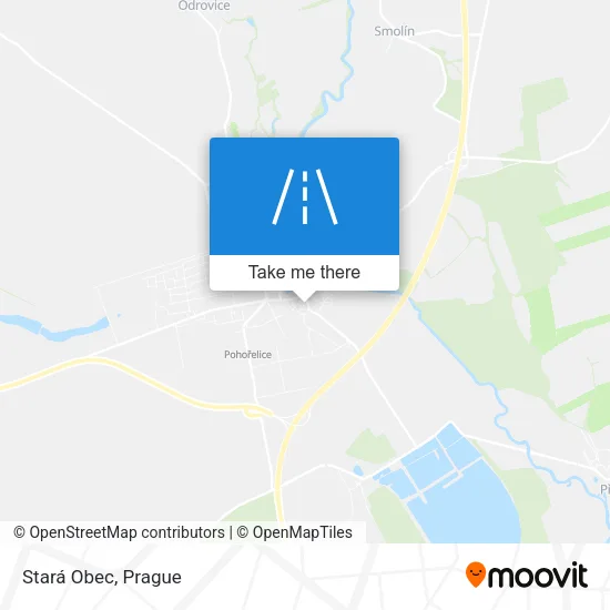 Карта Stará Obec