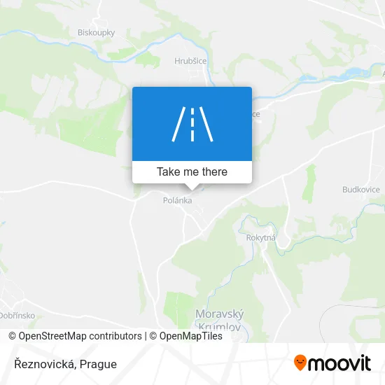 Карта Řeznovická