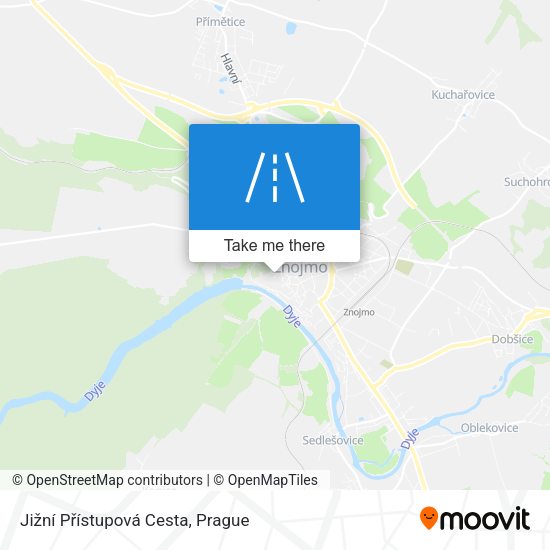 Jižní Přístupová Cesta map