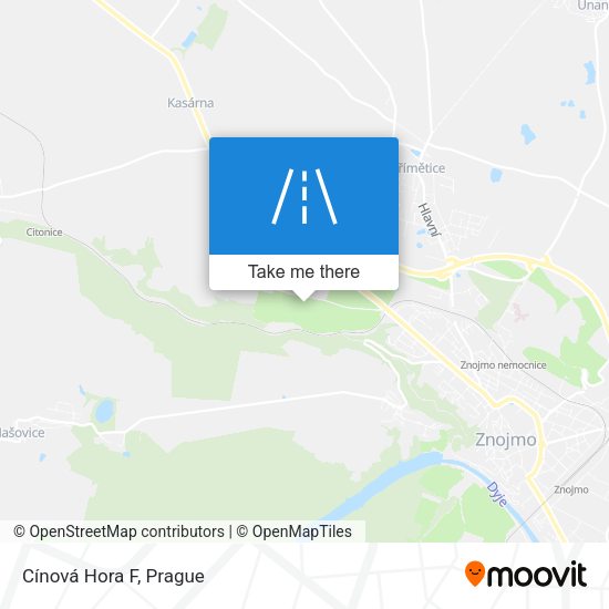 Cínová Hora F map