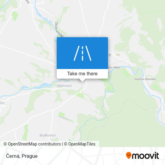 Карта Černá