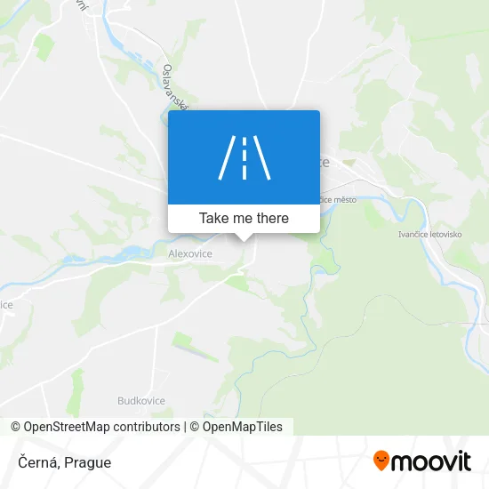 Карта Černá