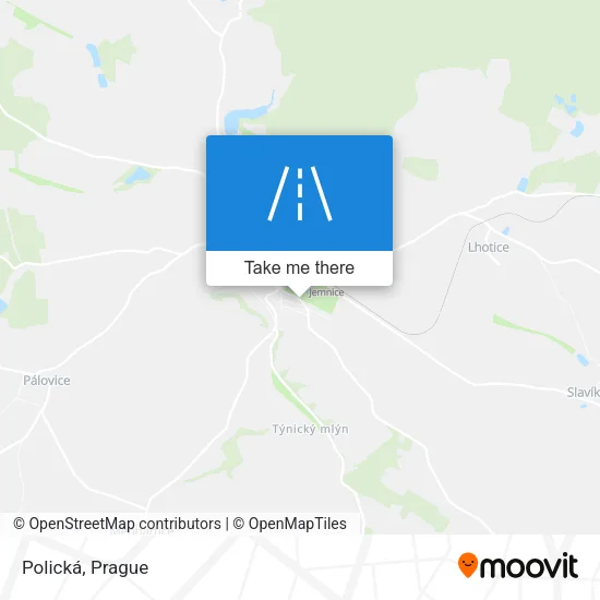 Карта Polická