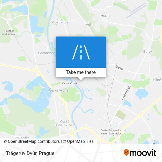 Карта Trägerův Dvůr