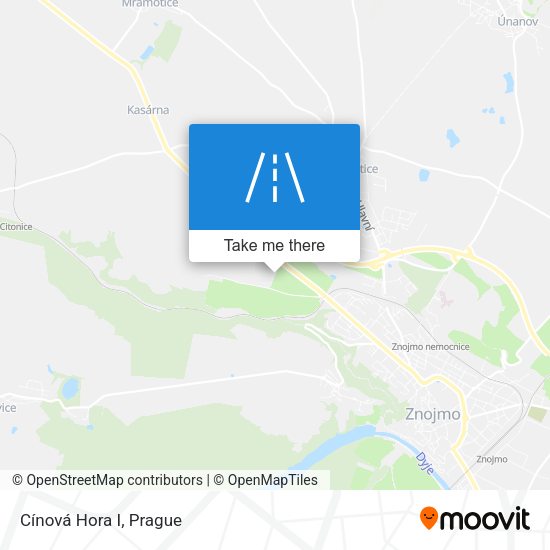 Cínová Hora I map