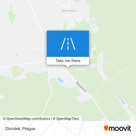 Карта Zbrodek