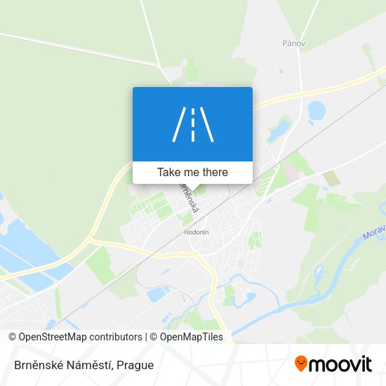 Brněnské Náměstí map