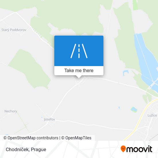 Chodníček map