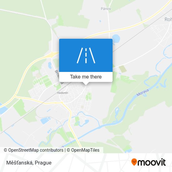 Měšťanská map