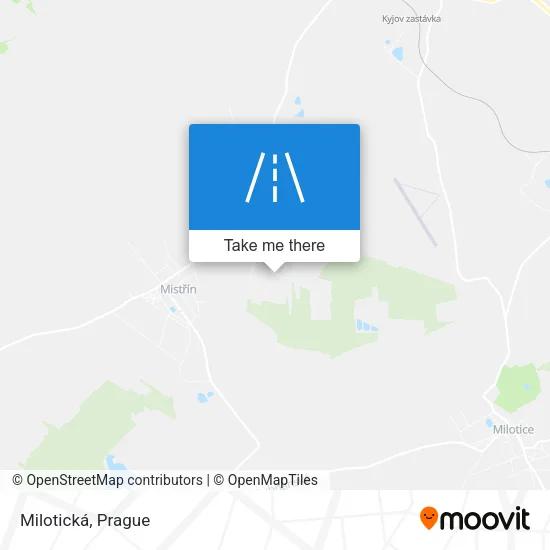 Карта Milotická