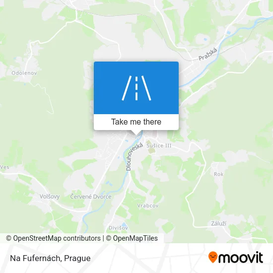 Карта Na Fufernách
