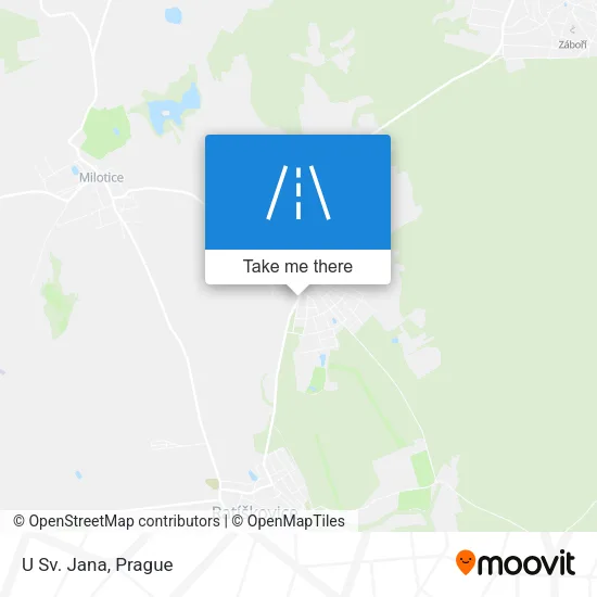 Карта U Sv. Jana