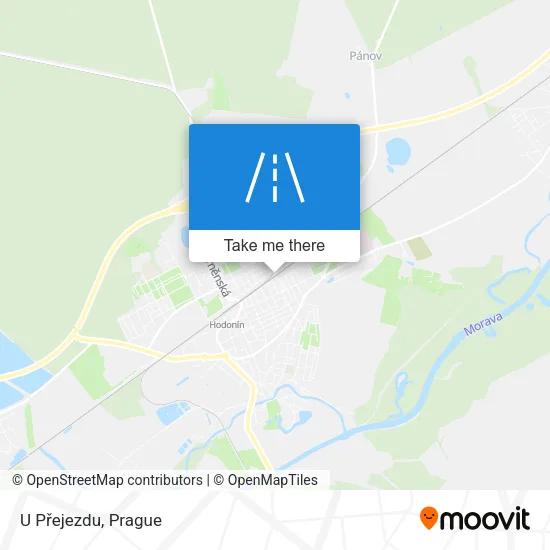 Карта U Přejezdu