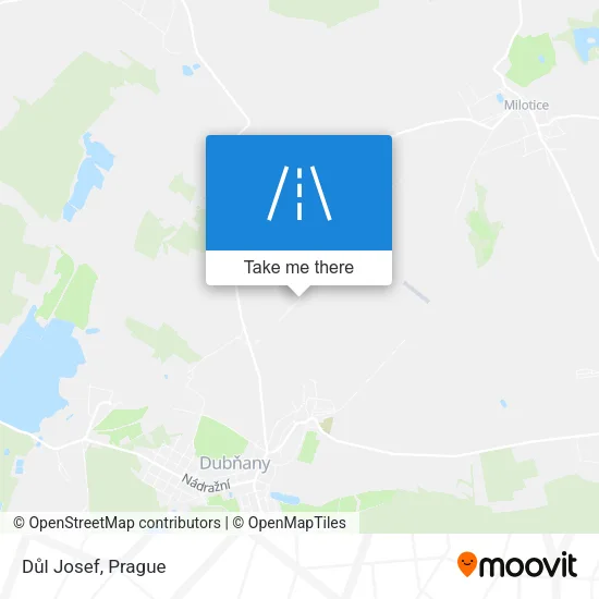 Карта Důl Josef