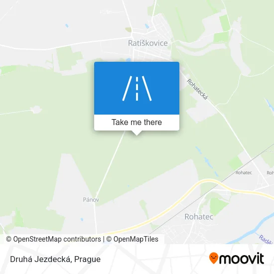 Карта Druhá Jezdecká