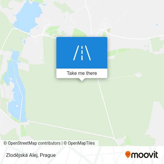 Zlodějská Alej map