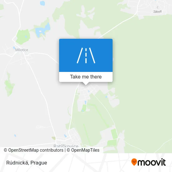 Карта Rúdnická