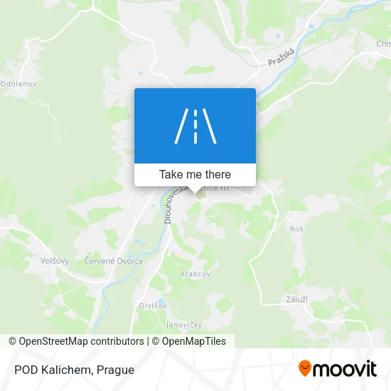Карта POD Kalichem