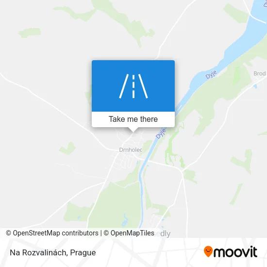 Карта Na Rozvalinách