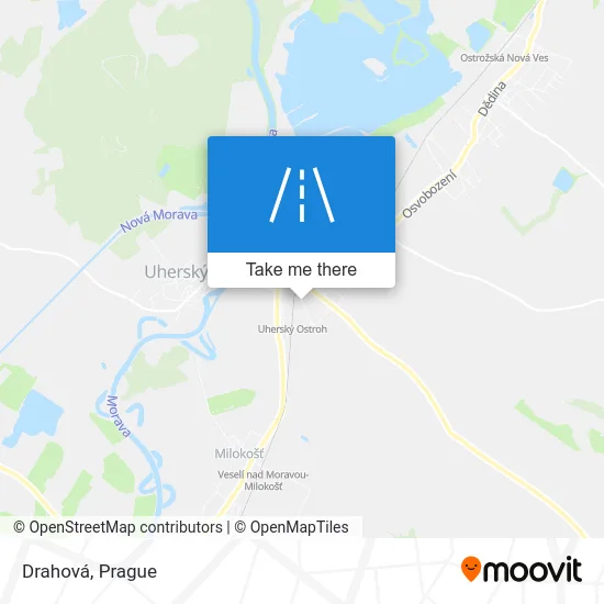 Карта Drahová