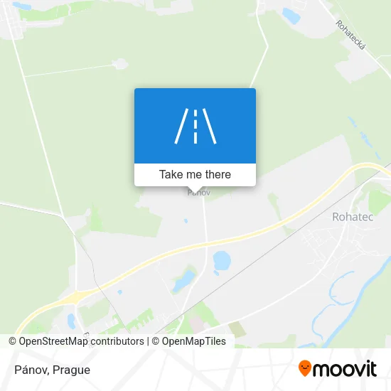 Карта Pánov