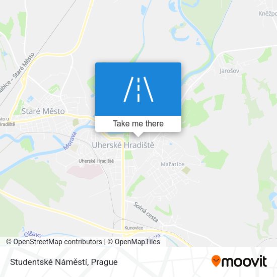 Studentské Náměstí map