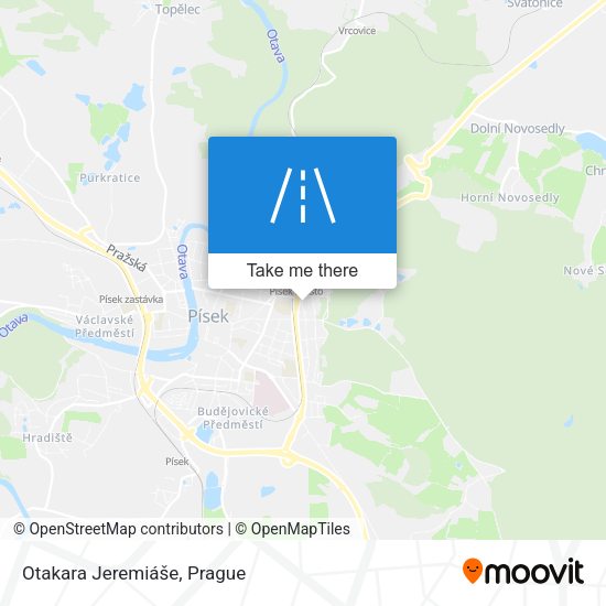 Otakara Jeremiáše map