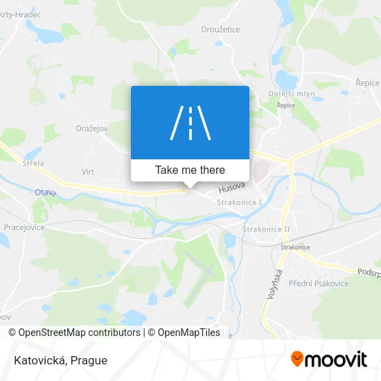 Карта Katovická