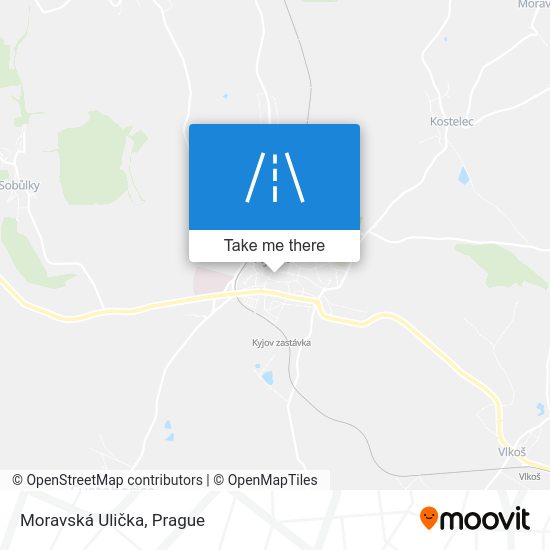 Moravská Ulička map