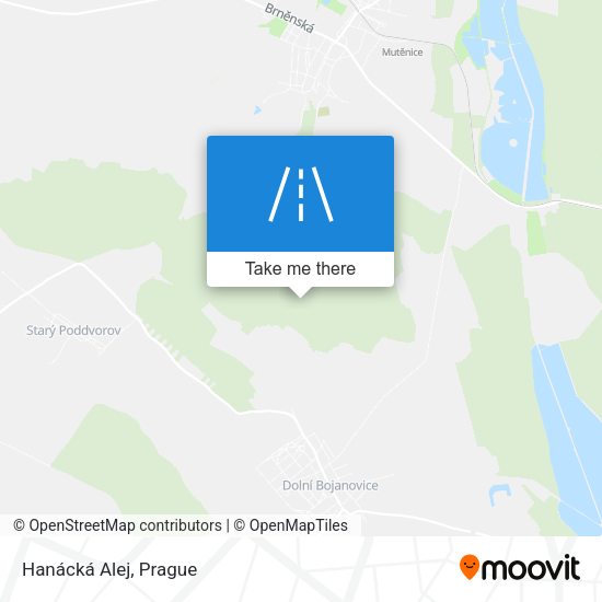 Карта Hanácká Alej
