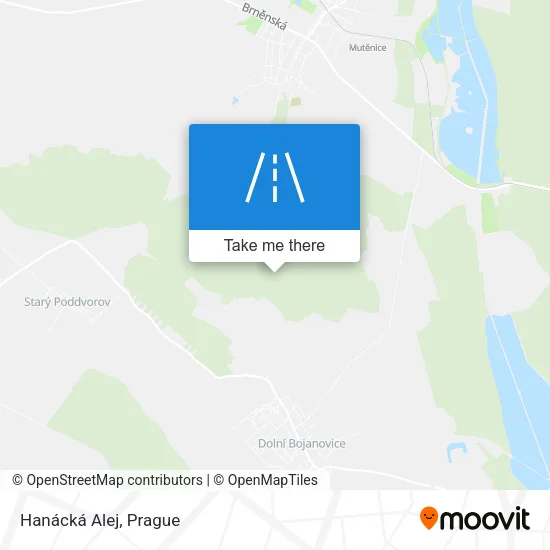 Карта Hanácká Alej